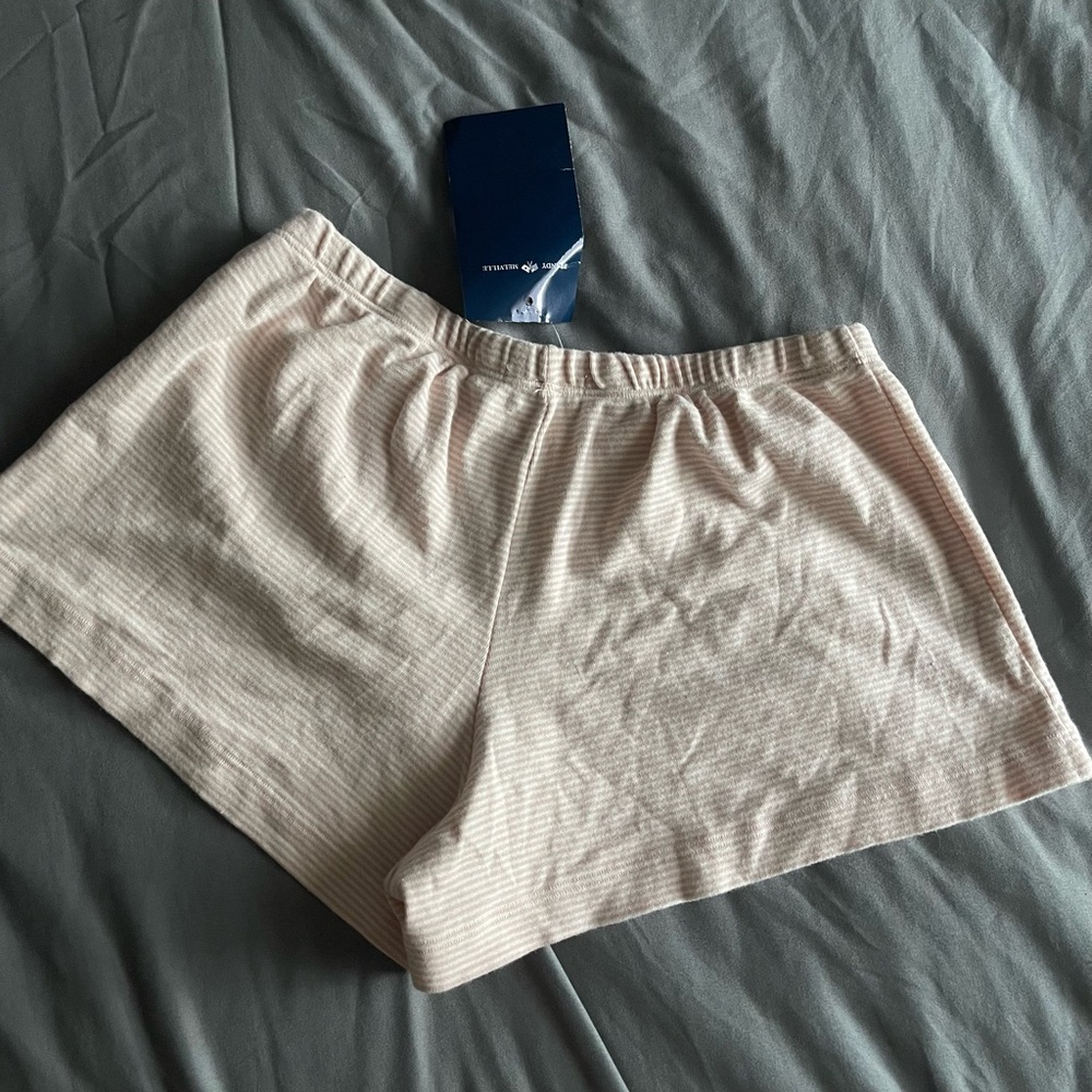 Pink Striped Brandy Pj Shorts